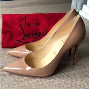 Christian Louboutin Classic Kate 100mm in Nude